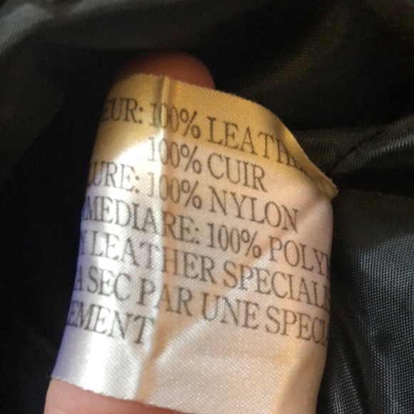 Vintage High Waist Leather Mini Skirt - Picture 10 of 11